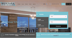 Desktop Screenshot of montana-immobilier.com
